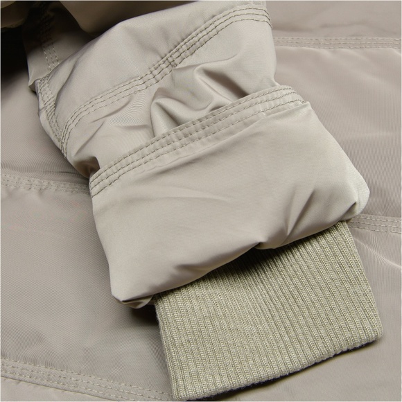 MAX MARA STUDIO Natural Beige Padded Coat - Picture 16 of 16